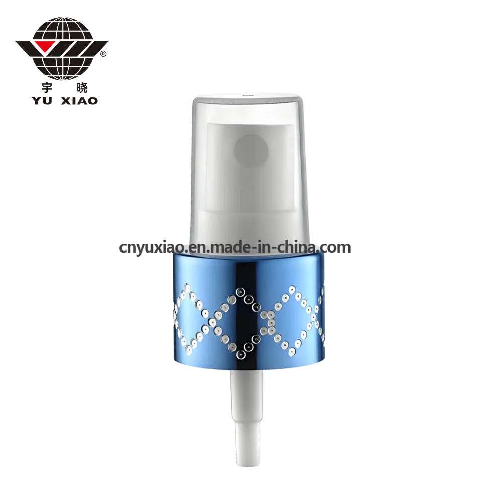 Cosmetic Lotion Pump Spray Dispenser Mister Aluminum Collar Lotion Pump Sprayer