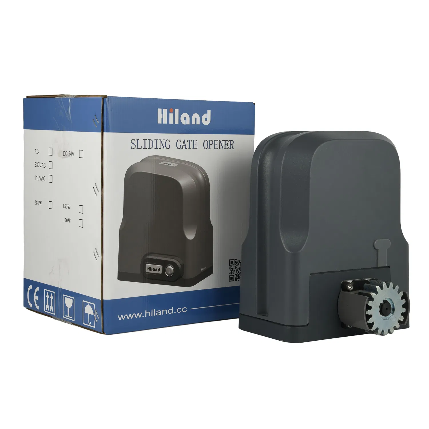 Hiland DC and 500kg Automatic Sliding Gate Motor