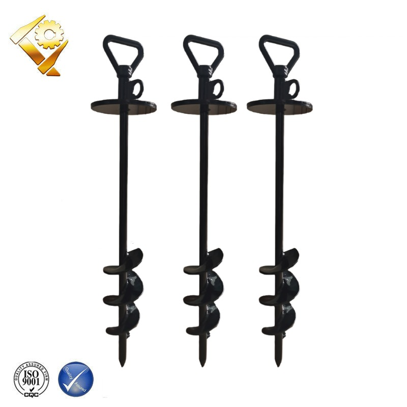 Dog Tie out Stake Light Duty Spiral Earth Anchor Dog Anchor Dog Stake for Yard