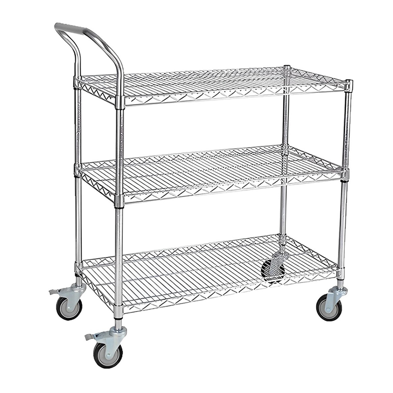 Versatile Adjustable Heavy Duty Steel Wire 5-Shelf Shelving
