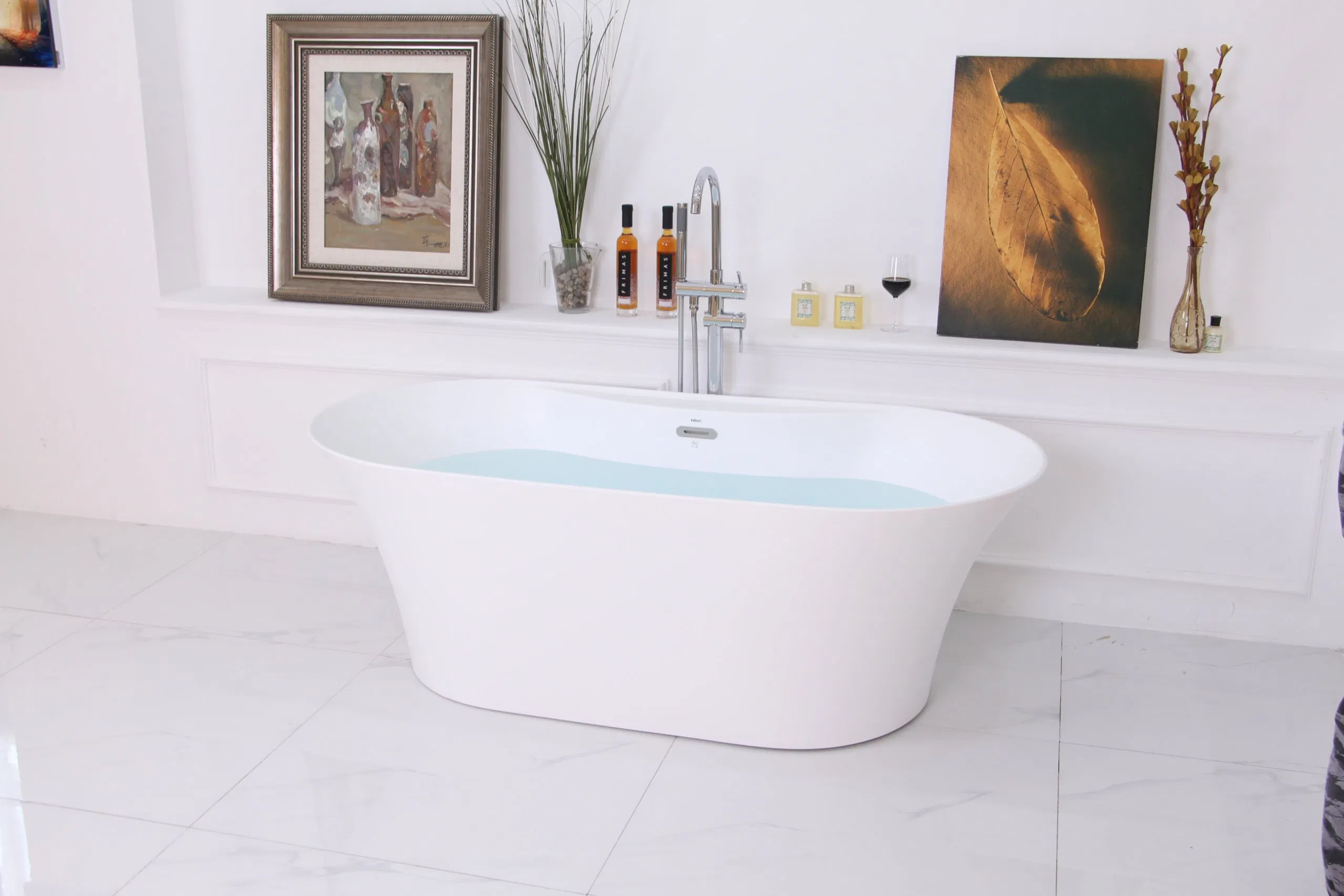 Угловая акриловая ванна Waltmal 1700 мм