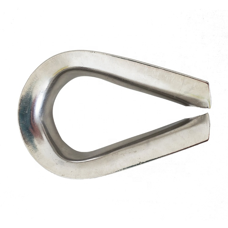 Stainless Steel Wire Rope Thimble for Cable