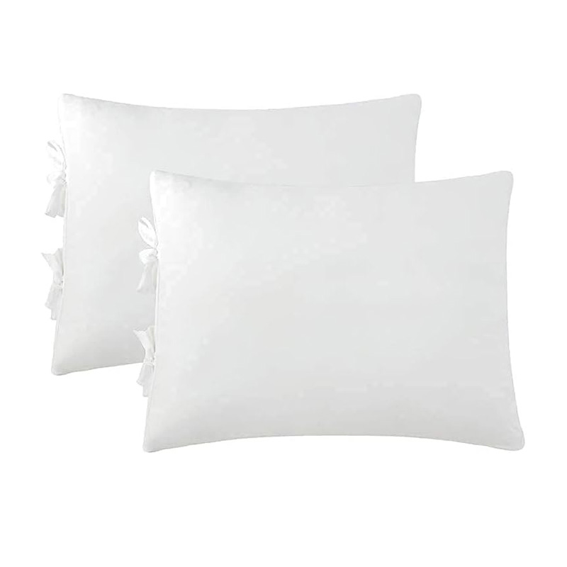 Soft Breathable Pillow Covers with Tie Closure Pillowcase