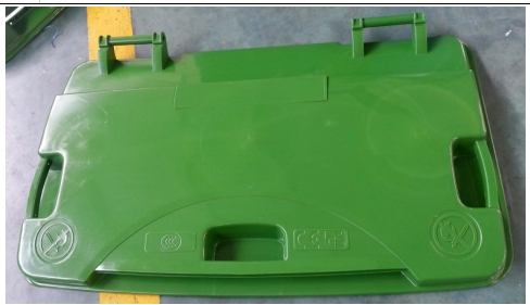 Мусорный контейнер 660 л с колесами