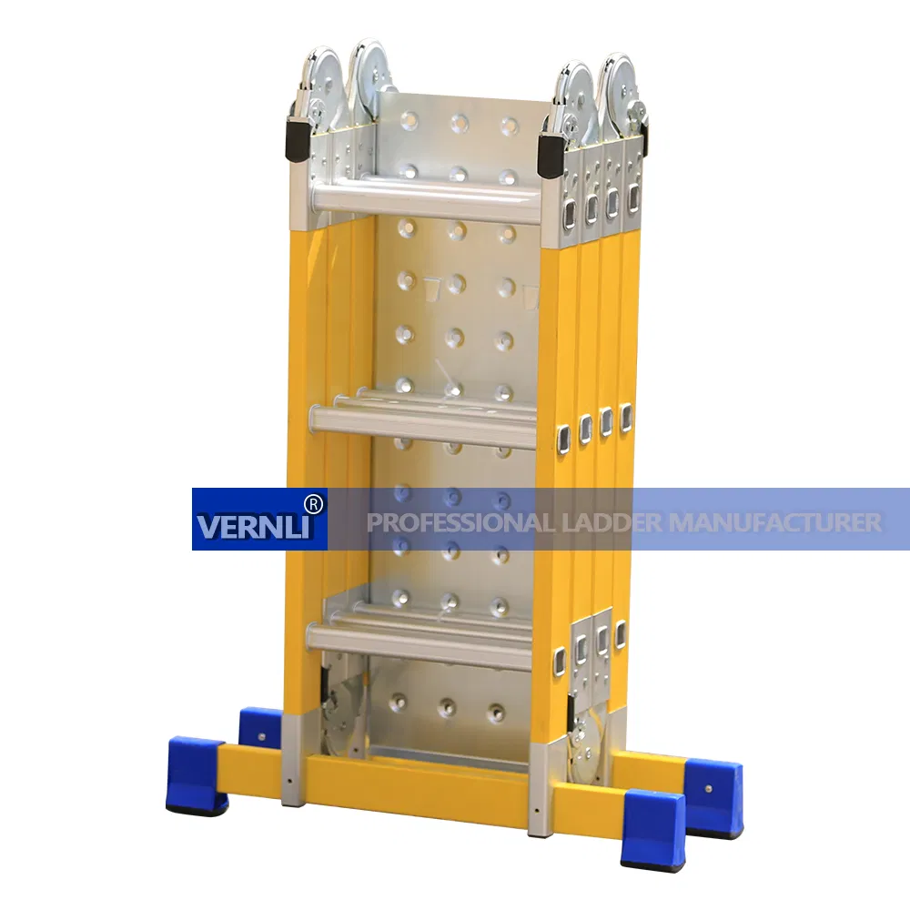 4*6 4*7 4*8 Step Durable Reinforced Fiberglass Foldable & Folding Multifunction Ladder