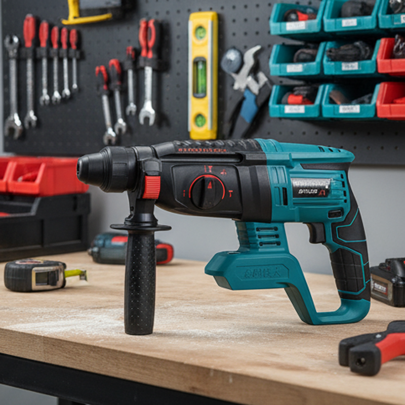 Беспроводной бесщеточный перфоратор 21В с набором