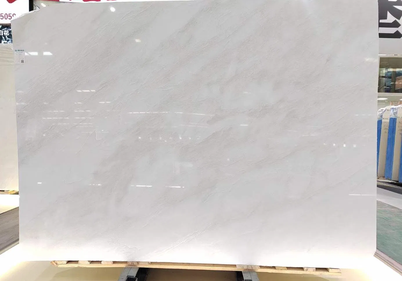 White Marble Stone Modern Style Polished