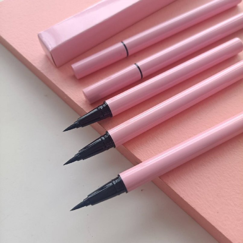 Wholesale Vegan Fluorescence Liquid Eyeliner Custom Logo Eye Makeup High Pigment Liquid Eyeliner