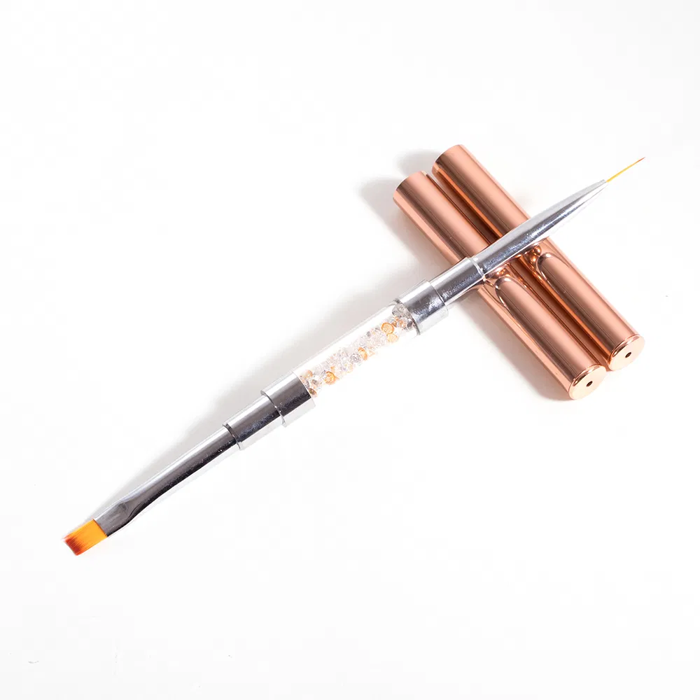 Customizable Logo Guyo Two Way Nylon Nail Beauty Brush