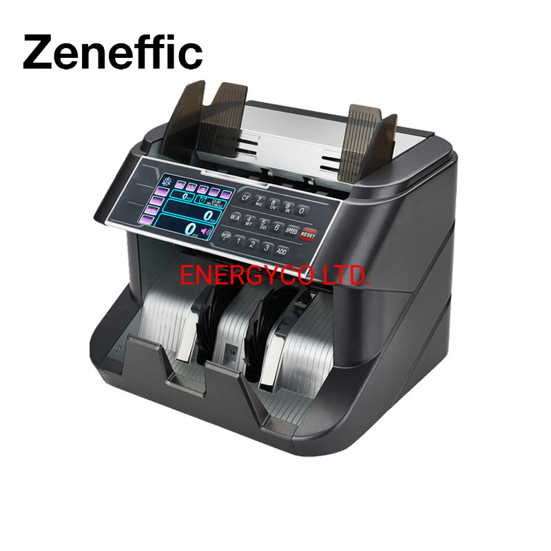 USD / Euro Cash Bill Money Currency Counter with UV Mg Detecting Machine