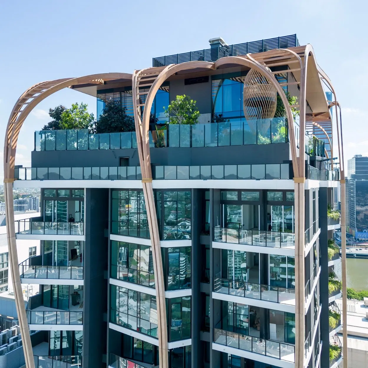 Australia Commercial Double Glazed Aluminum Glass Window Walls