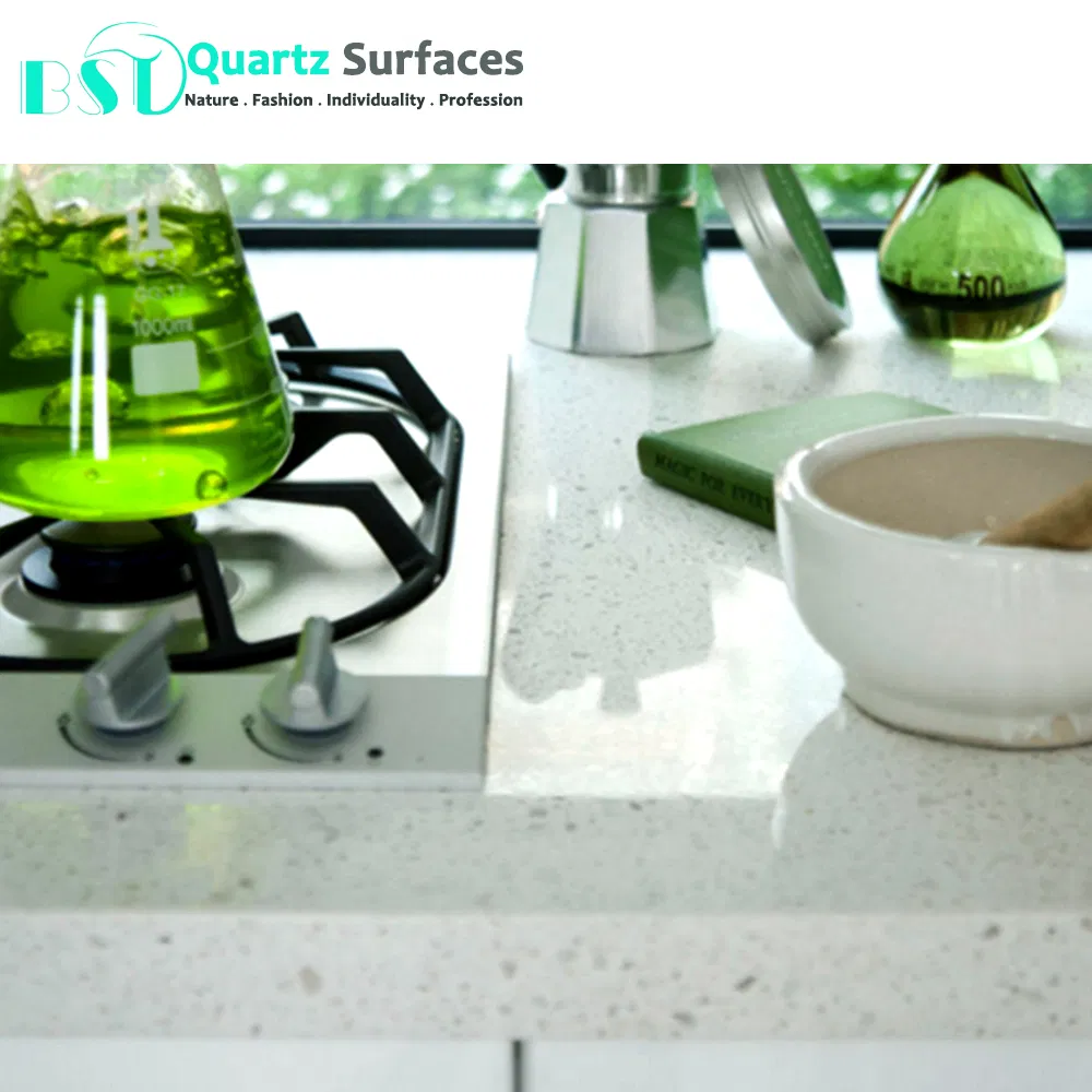 Artificial White Solid Surface Quartz Stone