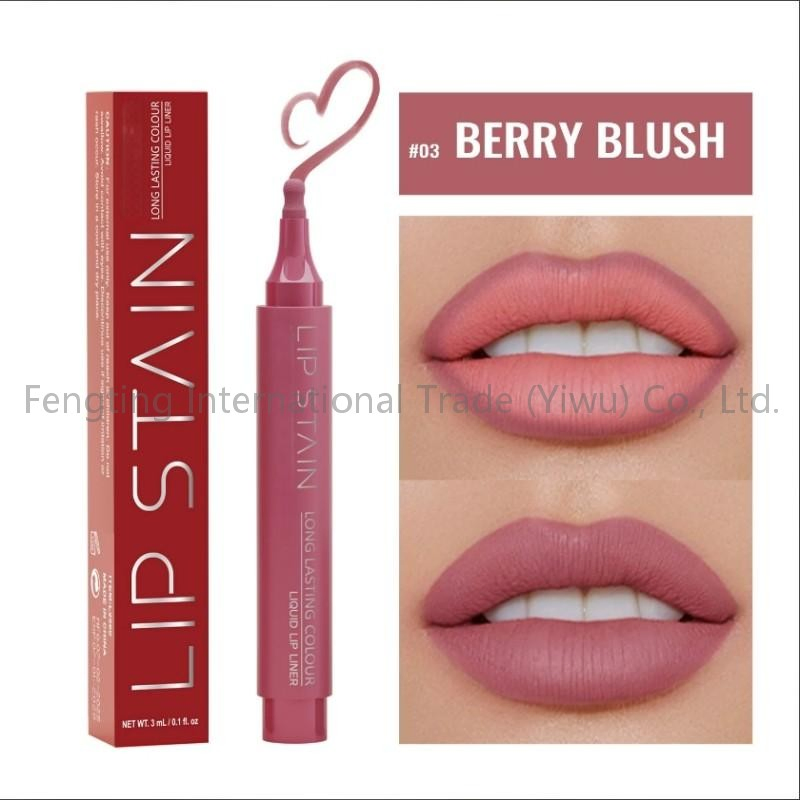 6 Color New Product OEM Customize Color Water Based Formula Last Waterproof Lifting Complexion Three-Color Lasting Lip Liner