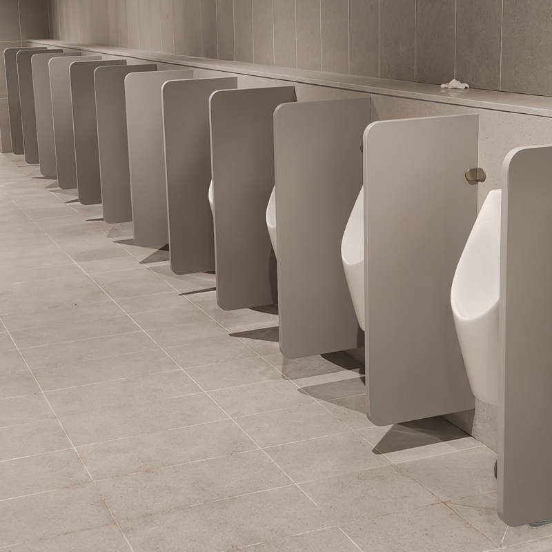 Durable HPL Toilet Partition Urinal Partition