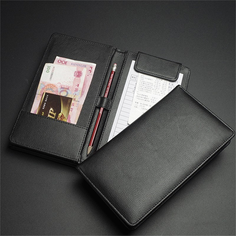 Restaurant Magnetic Bill Folder Check Guest Card Bill Receipt Holder