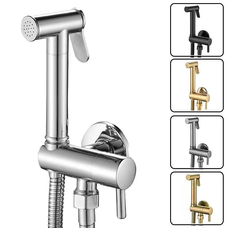 Shattaf Muslim Shower Health Bathroom Bidet Shower Valve Mixer Bidet Gun Sprayer