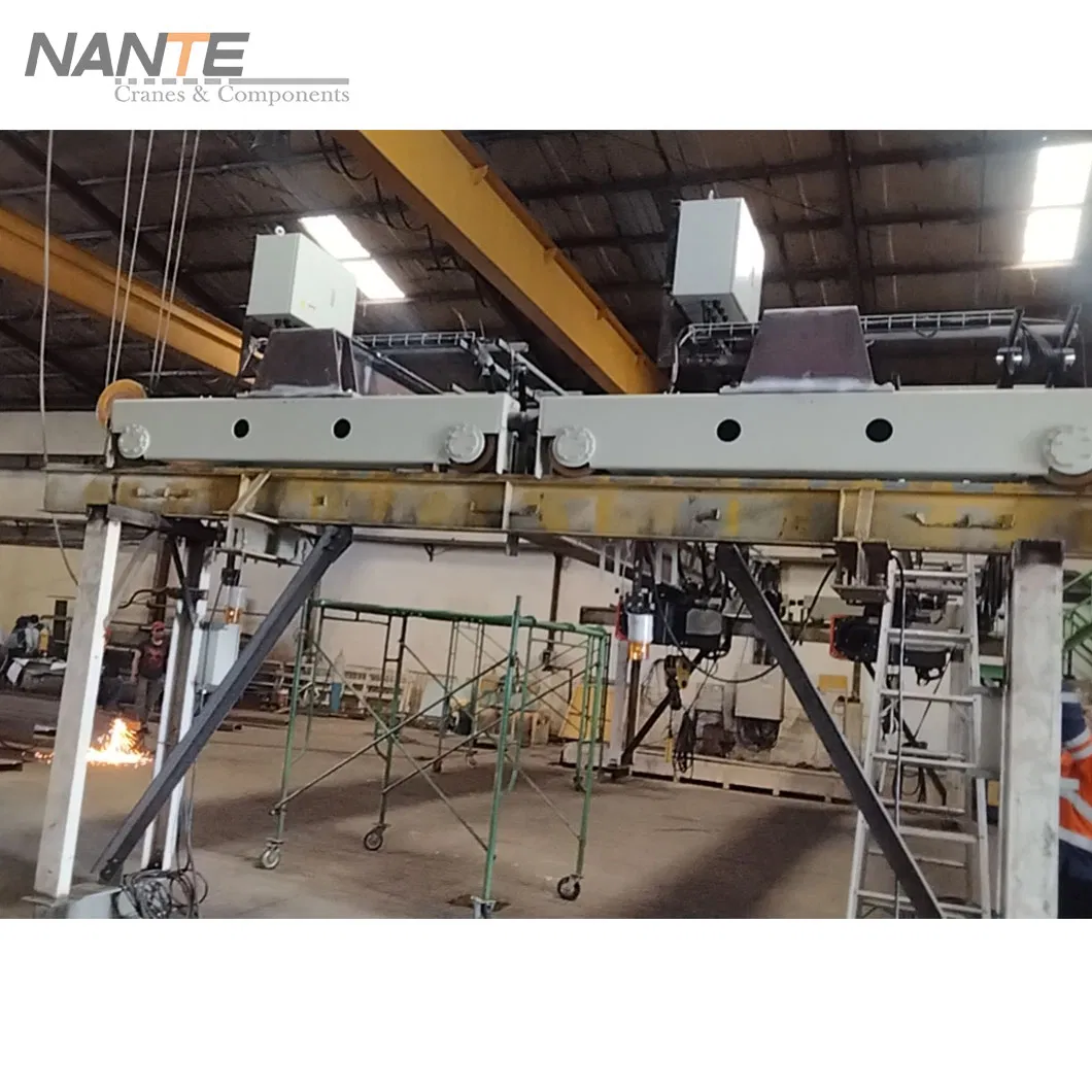 1 ~ 100t Electric Motorized Crane End Carriage Beam for Overhead Crane