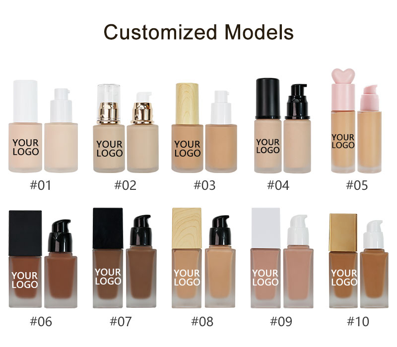 Private Label Customized Oil Control Long Lasting Makeup Foundation