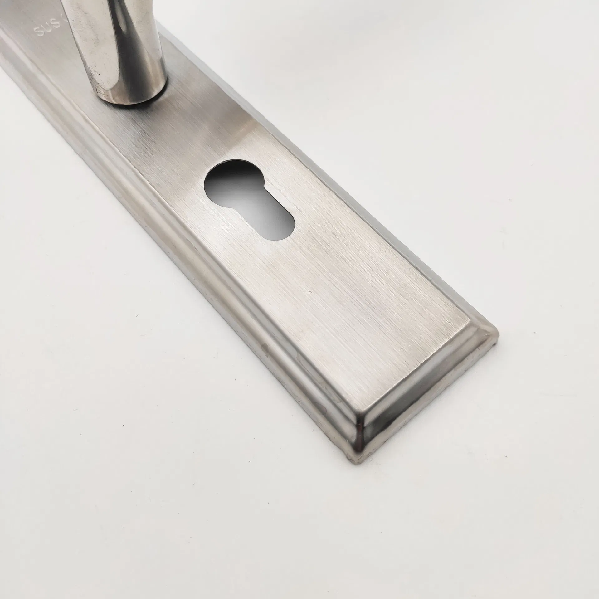 Door and Window Accessories Stainless Steel Adjustable Hole Distance Wooden Door Handle Lock