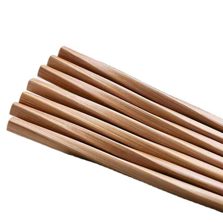 24cm Eco-Friendly Reusable Gift Custom Logo Print Twist Shape Bamboo Chopsticks for Cooking and Eating