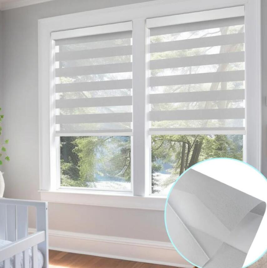Factory Price Zebra Roller Blind Durable Semi-Blackout Motorized Zebra Blinds