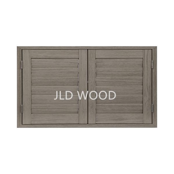 Horizontal Louver Window Plantation Shutters