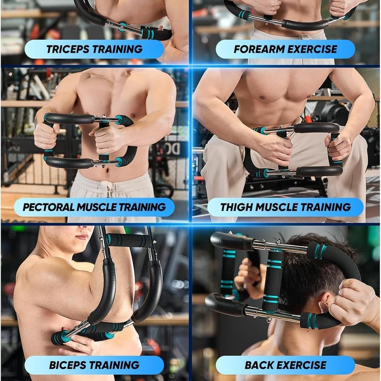 Эспандер грудной регулируемый силовой для верхней части тела