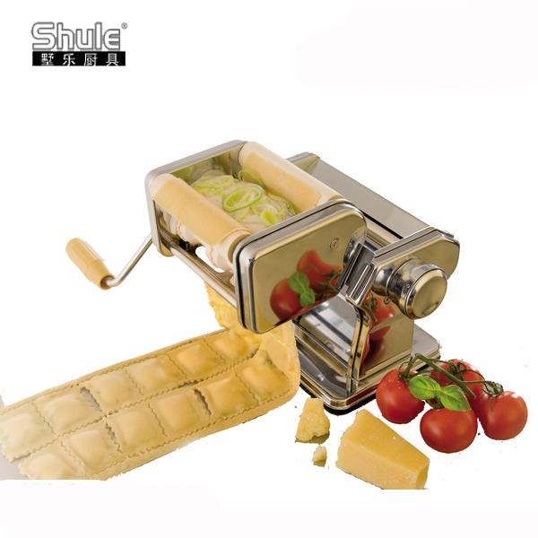 Stainless Steel Manual Home Use Small Ravioli Making Machine