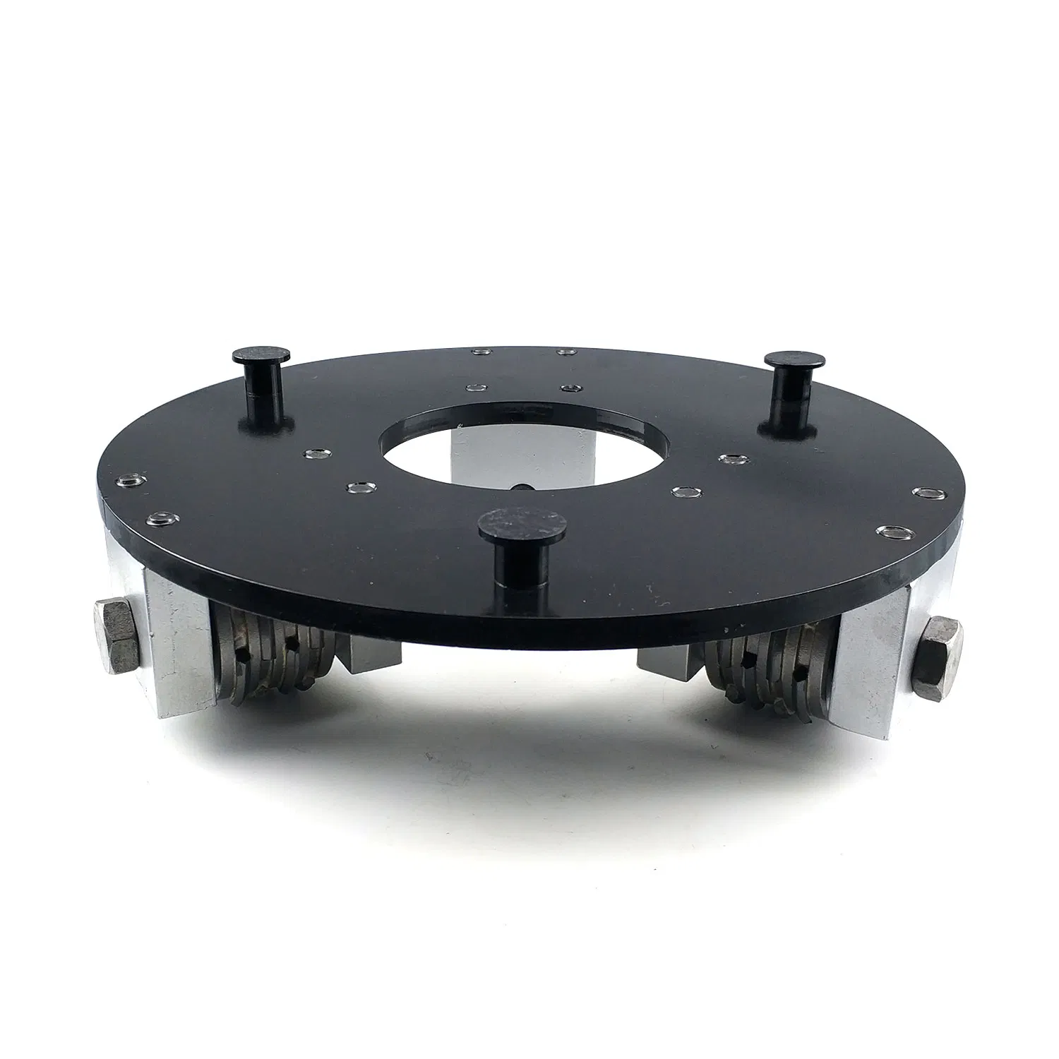 240mm 4 Carbide Lines Klindex Bush Hammer Plate for Comma Finishing