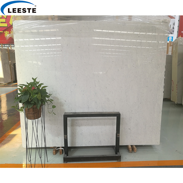 Popular Natural Bianco Carrara White Marble Slab and Tile for Hotel Wall Floor Decorate