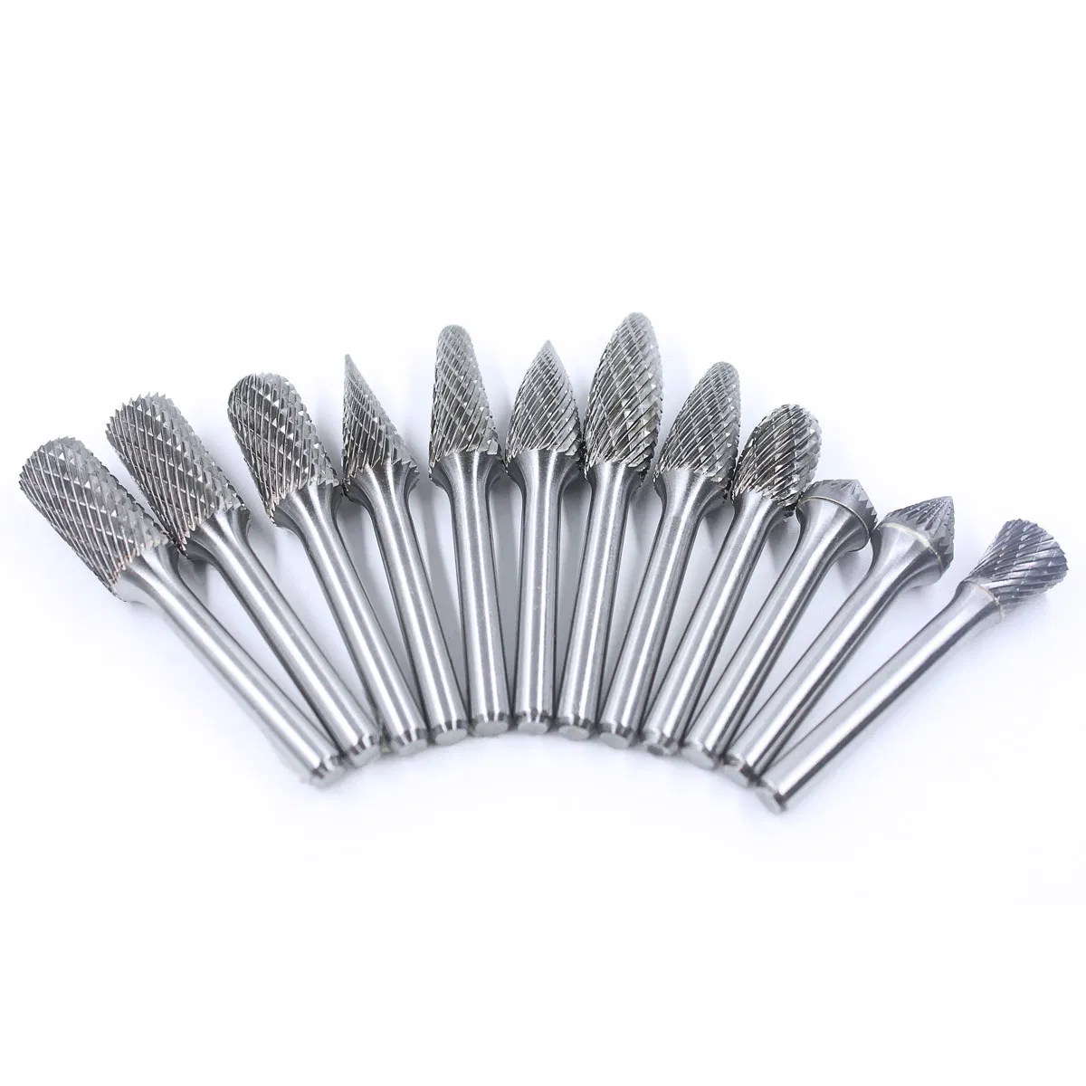 China Top Burr Manufacturer Yg8 Gradeabrasive Tungsten Cone Shape Carbide Rotary Burr Supplied Carbide Grinding Burrs