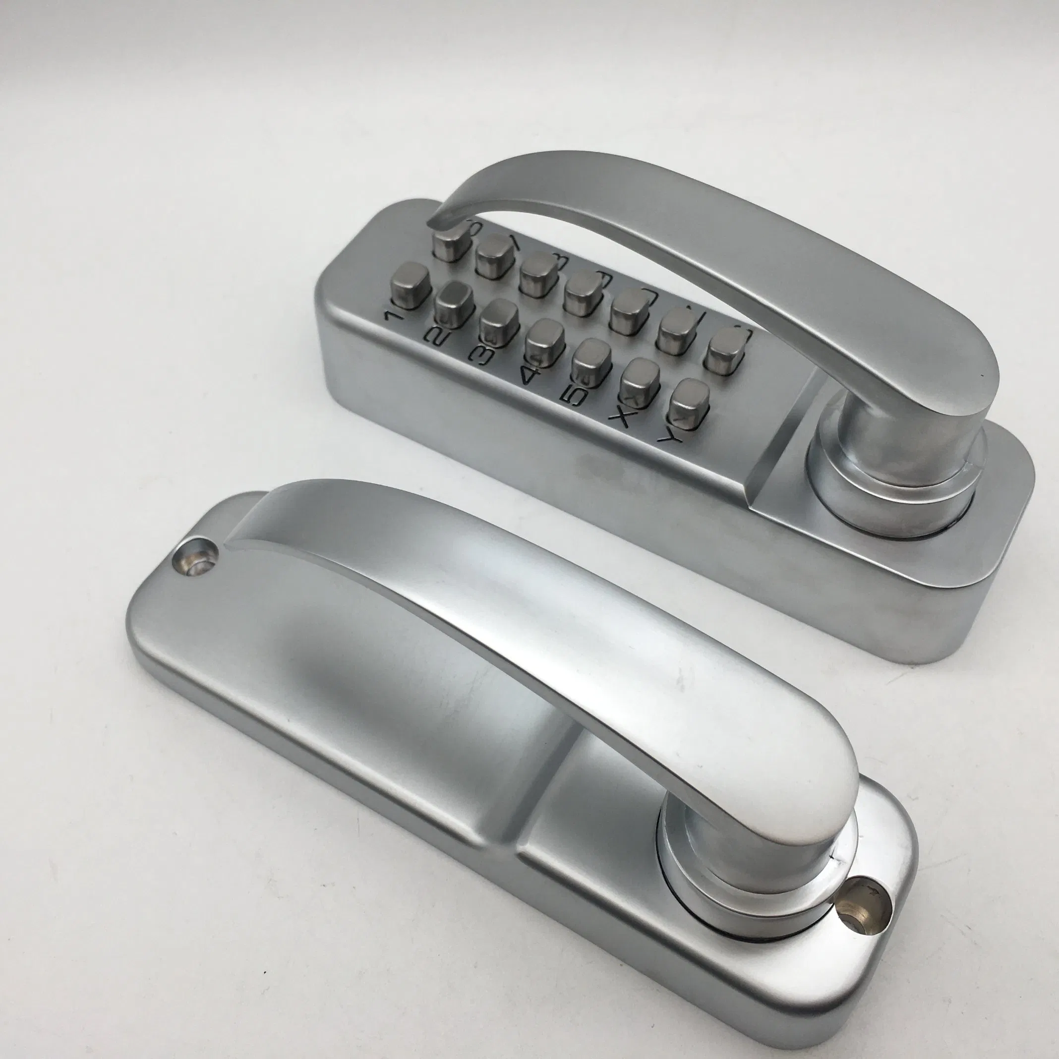 Fireproof and Waterproof No Power Supply No Key Required Security Code Keyless Mechanical Double-Sided Password Combination Door Lock