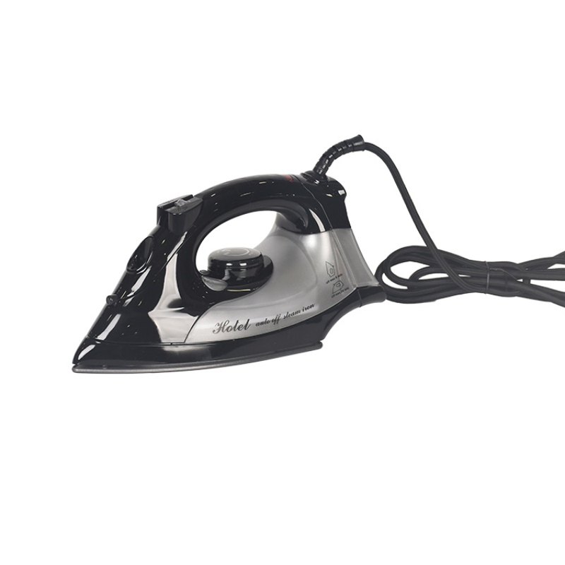 Hotel Auto Shut-off Balck Steam Iron with 2m Power Cord