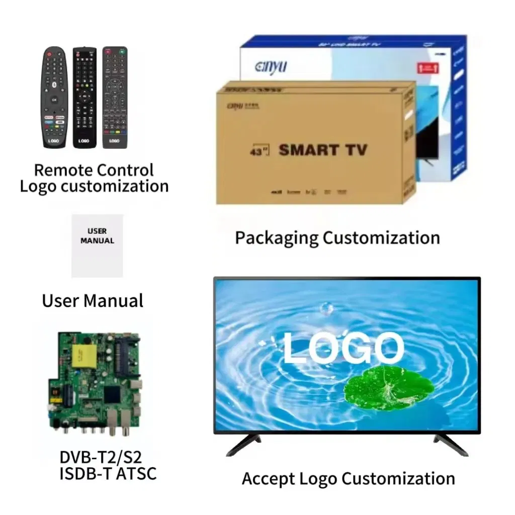 Умный LED-телевизор YouTube 65/75 дюймов с кастомизацией