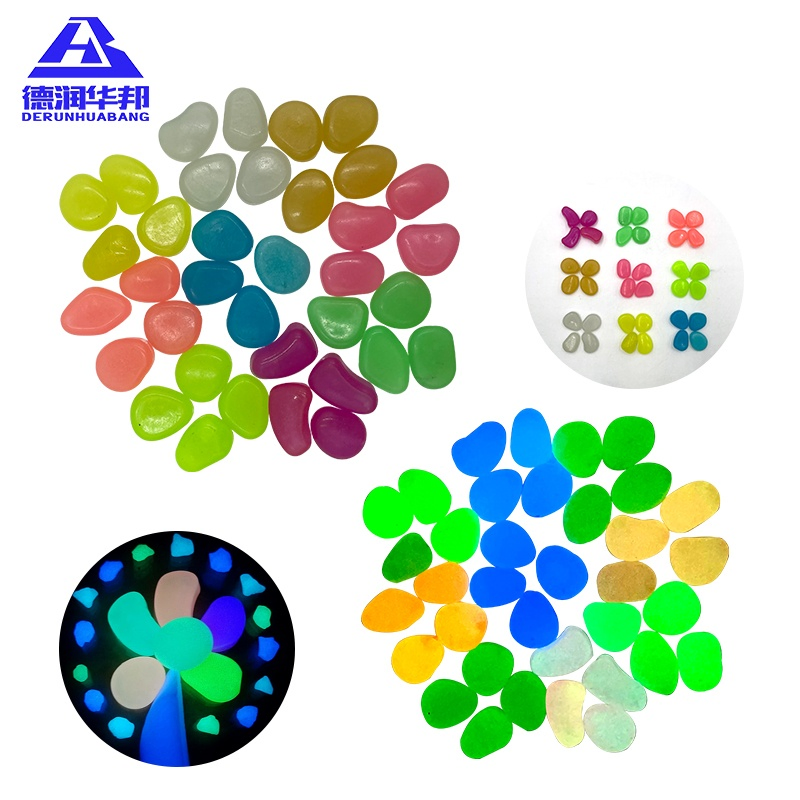 Glowing Resin Particle for Daily Decoration Design