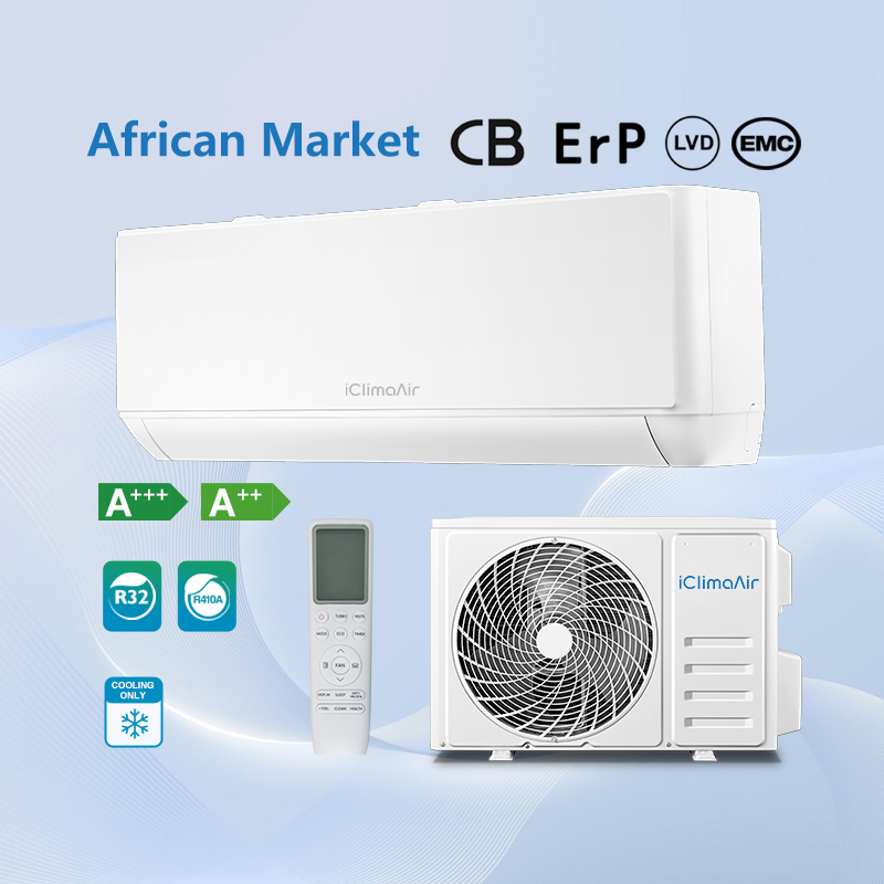 Wholesale OEM Inverter 9000-24000 BTU Mini Split Air Conditioning Heater Electric AC R410A Split Wall Mounted Air Conditioners