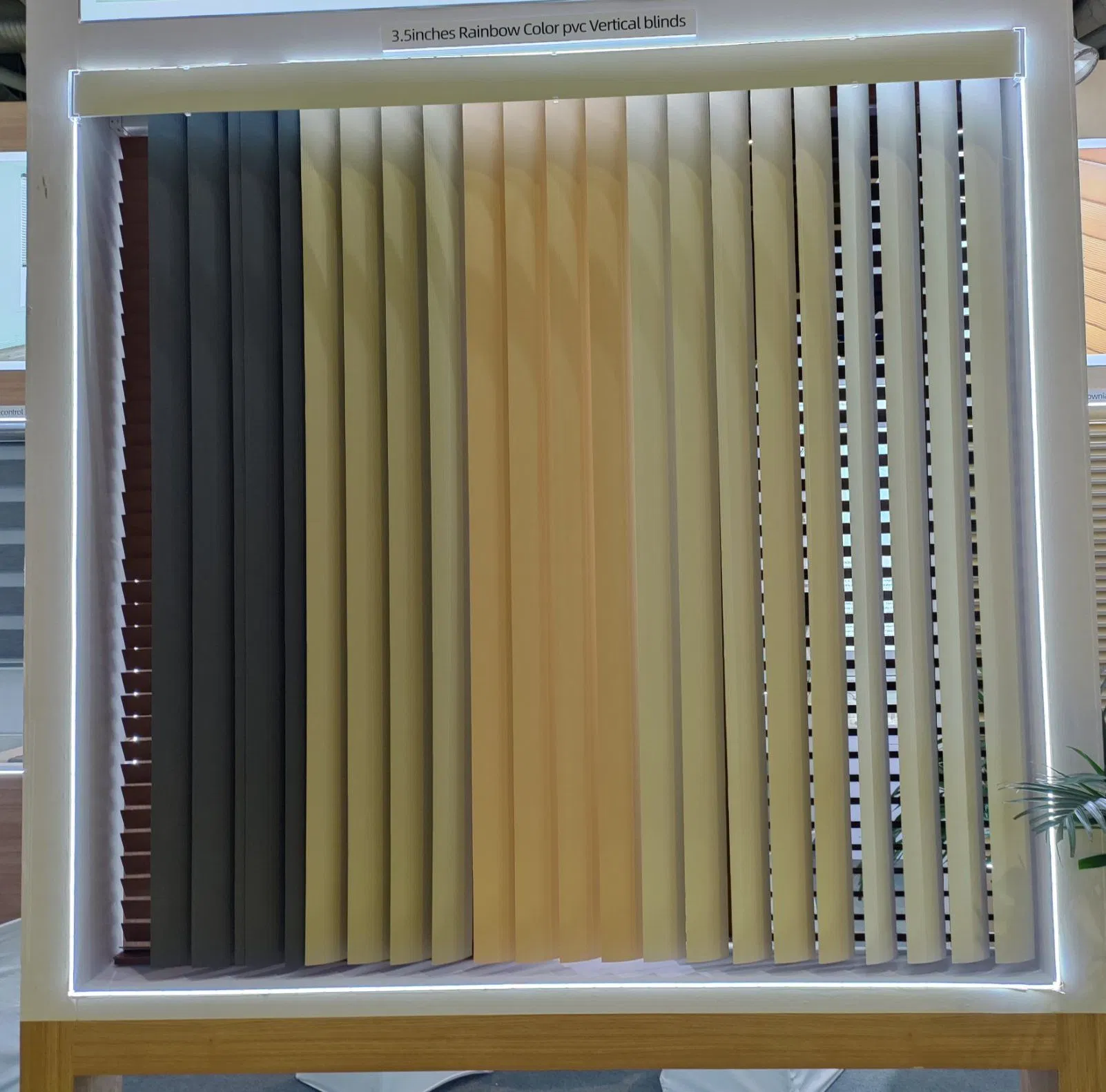 American Style Customized Window Blinds 3.5-Inch Vinyl Vertical Blinds