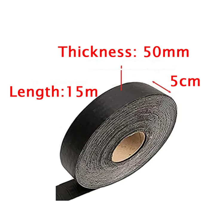 Asphalt Tape Self Adhesive Waterproof Heat Insulation Joint Repair Roll Tape
