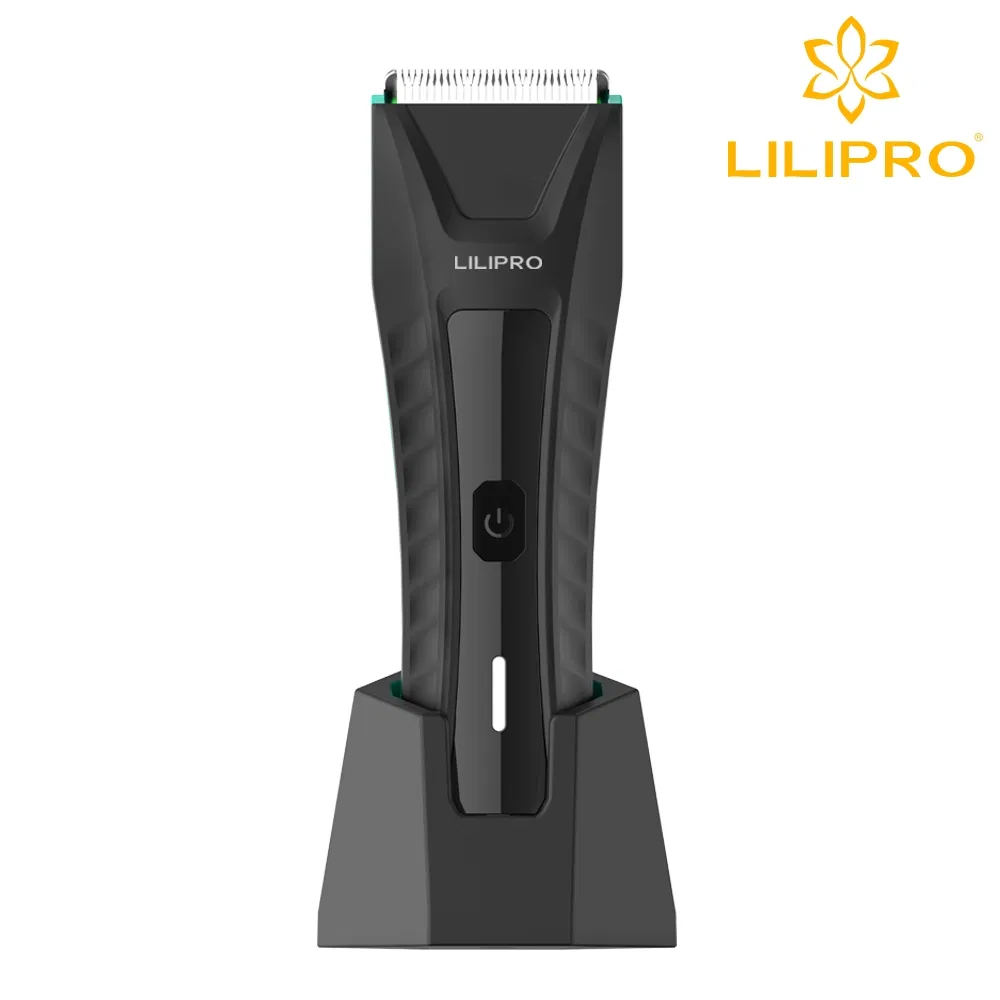 Lilipro B2 Body Hair Trimmer for Men Pubic Hair Trimmer Wet/Dry Ball Trimmer with Ceramic Blade