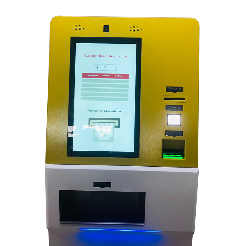 China Factory ATM Multi-Country Currency Exchange Machine with Cash Coin Changer Issuing