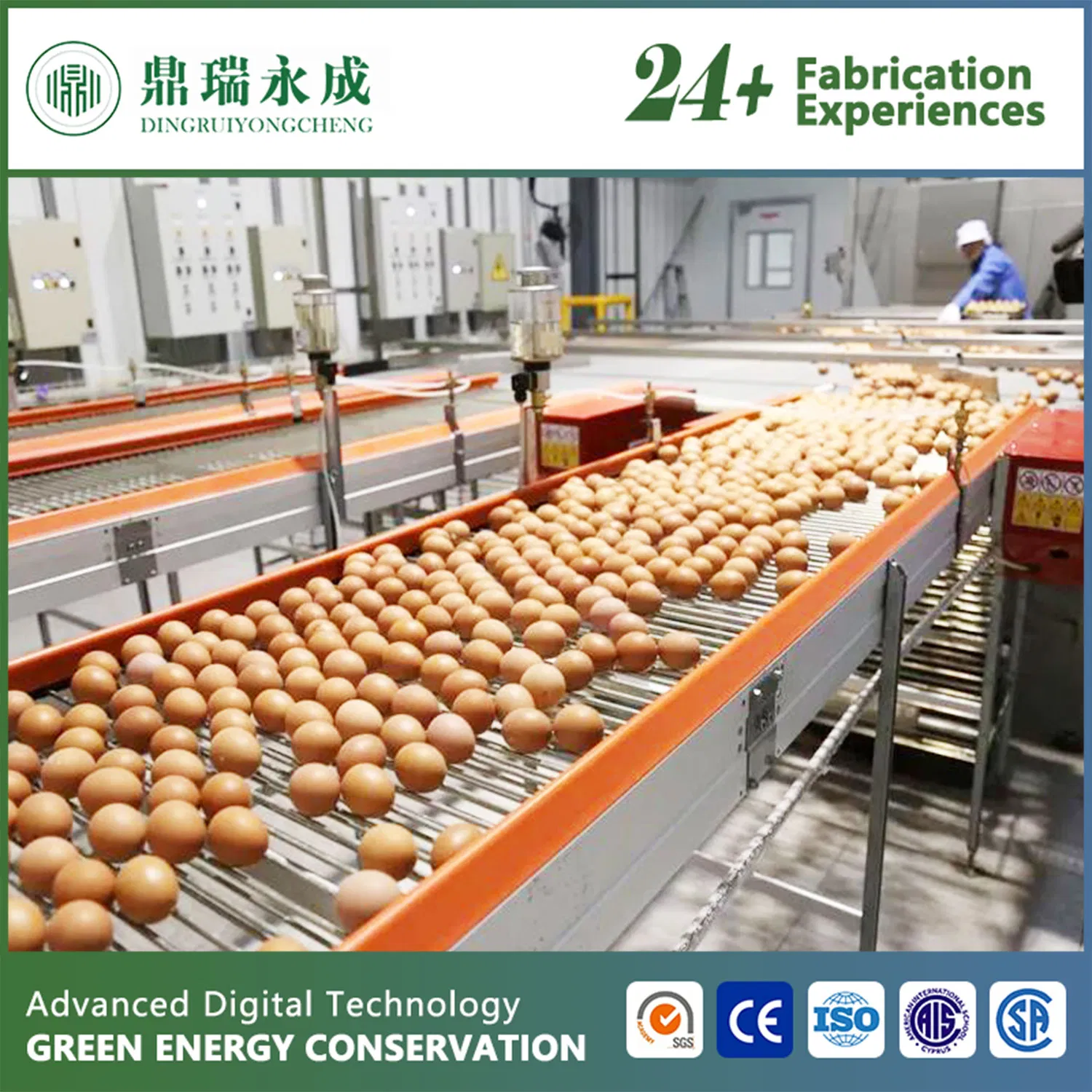 Prefabricated Poultry Grange Farmhouse for Chicken Cows with ISO SGS CE Certifications