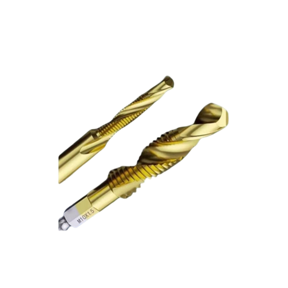 High-Speed Steel Hex Shank Spiral Flute Drill and Tap Set