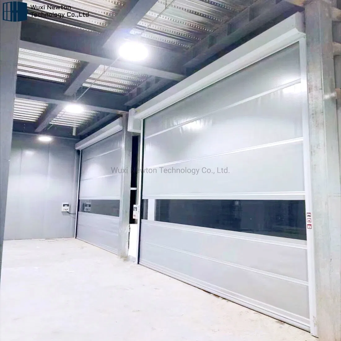 Electric Roll up Fast Polycarbonate Automatic PVC High Speed Door