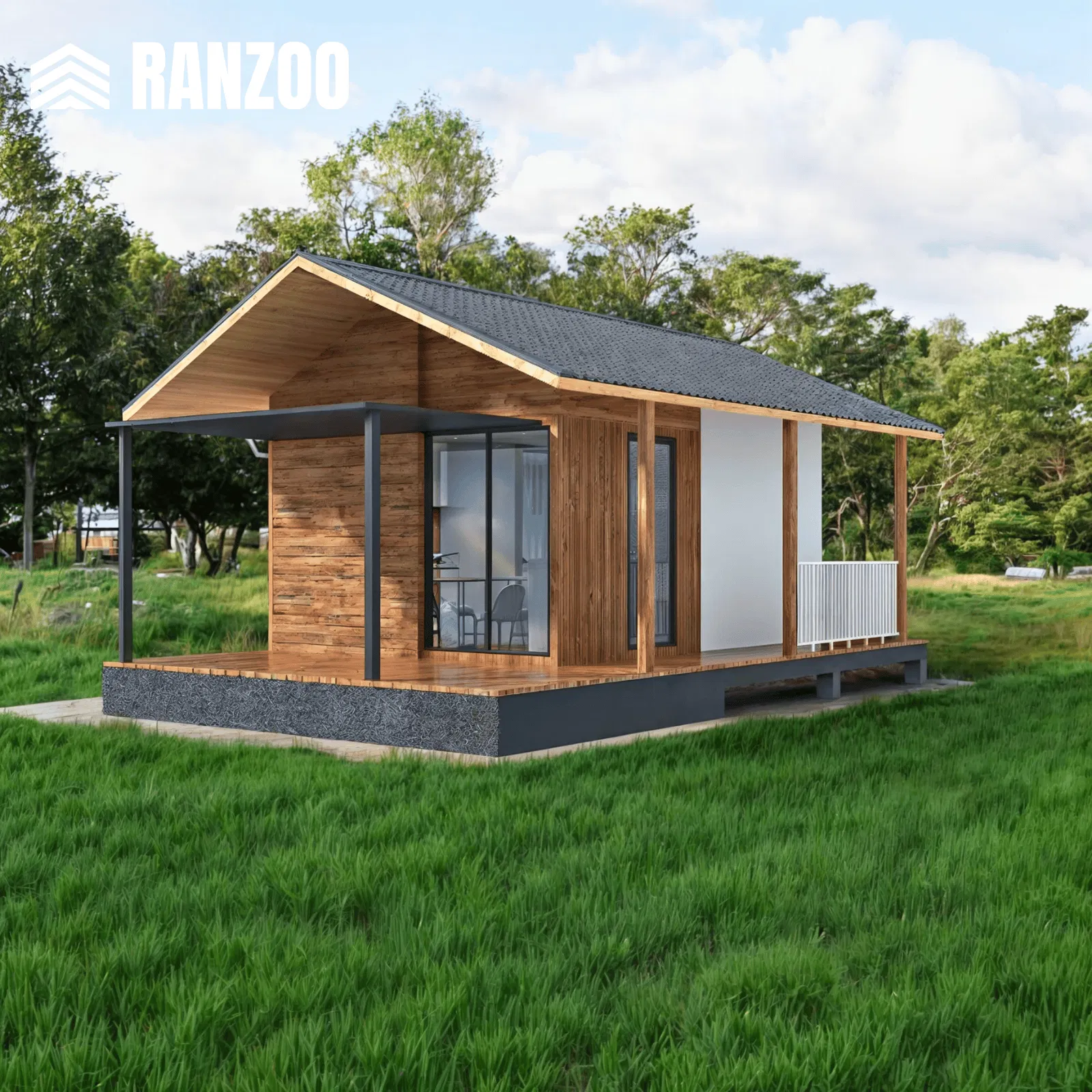 Ranzoo Modular Home with Expandable Layout and Affordable Shipping to Australia