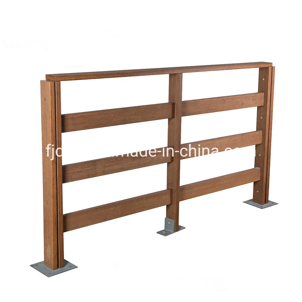 Top Grade Durable Balcony Fence Post Bamboo Fencing Wooden Garden Gate Fencing