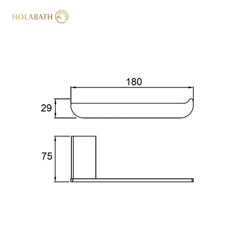 Bathroom Accessories Stainless Steel Toilet Tissue Paper Roll Holder