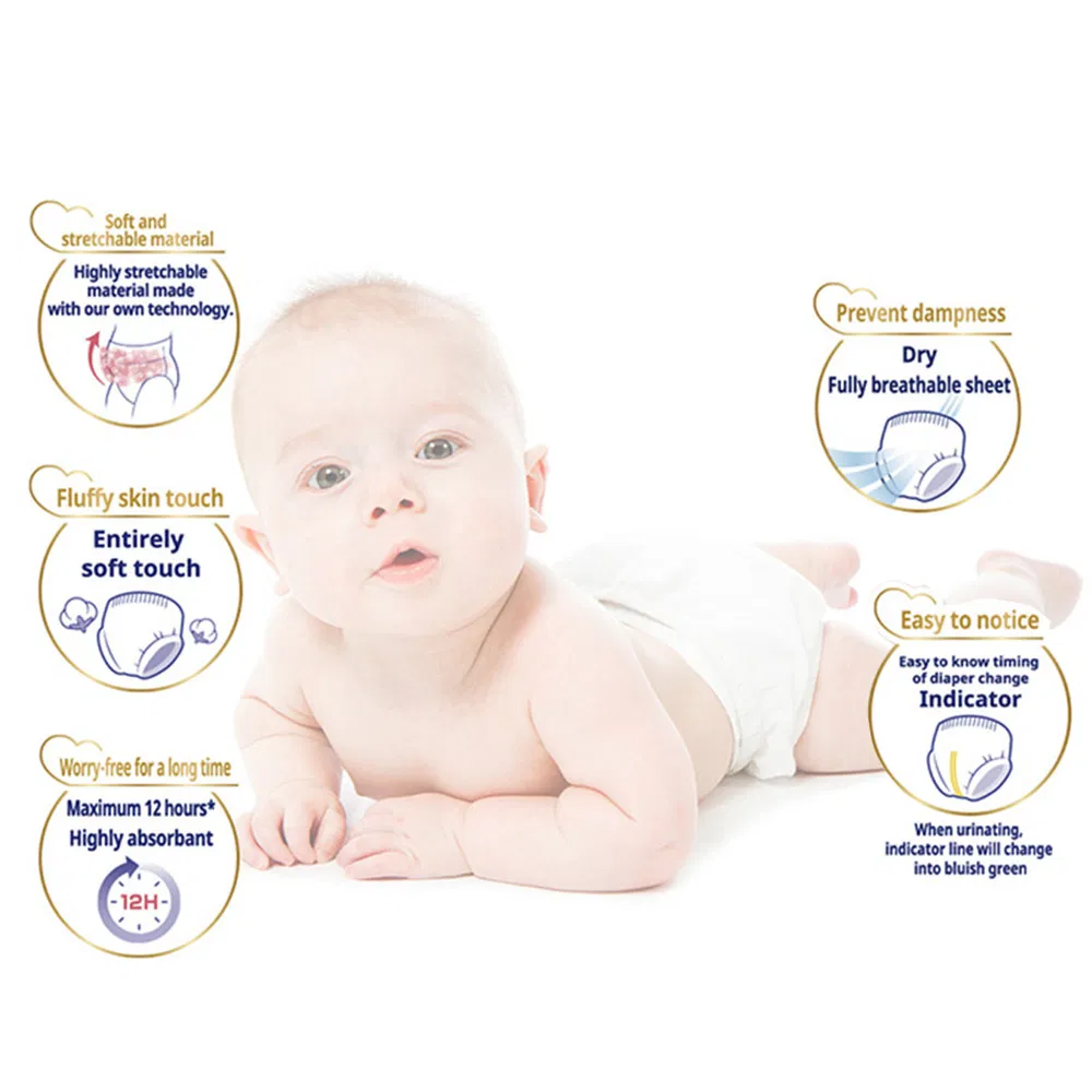 Детские подгузники Homebaby-New с высокой впитываемостью