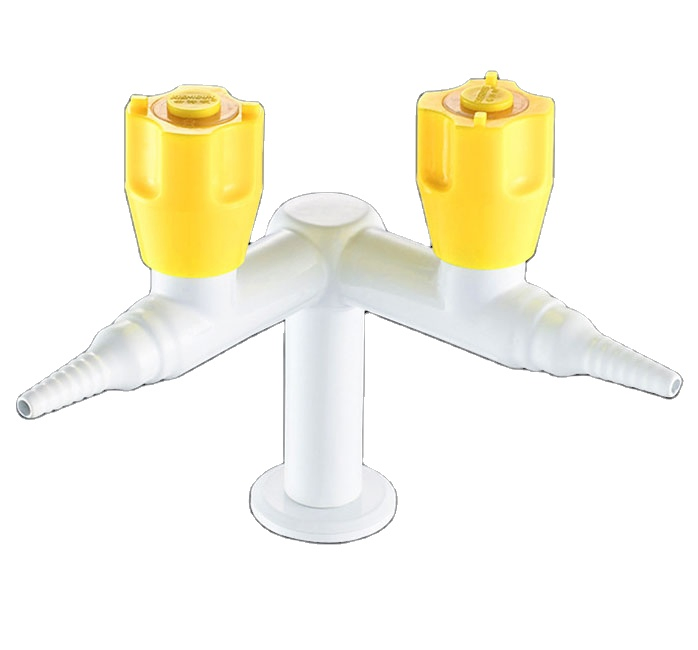 Лабораторный газовый кран MAX из латуни