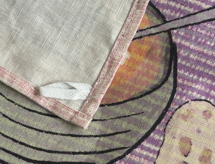 Custom Digital Printed Kitchen Linen Napkins
