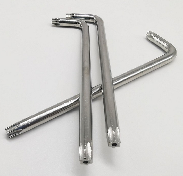 Torx Key Set L Wrench 6 Point Star Tools T10, T15, T20, T25, T27, T30, T40, T45, T50